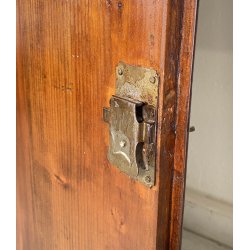 ANTICA PIATTAIA CREDENZA OTTOCENTO VALDOSTANA 1800 LEGNO ABETE BUFFET DISPENSA