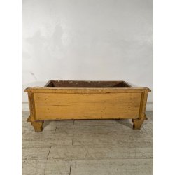 ANTICA RARISSIMA FIORIERA MASCHERONE EPOCA 1700 LEGNO FOGLIA ORO PORTA FIORI OLD