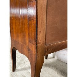 ANTICA PICCOLA CASSETTIERA SETTIMANALE epoca 1900 Legno 7 CASSETTI COMODINO H103