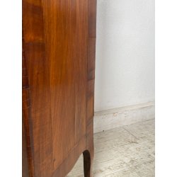 ANTICA PICCOLA CASSETTIERA SETTIMANALE epoca 1900 Legno 7 CASSETTI COMODINO H103