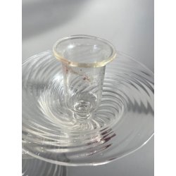 CANDELIERE VENEZIANO DUE FIAMME VETRO MURANO CENTROTAVOLA FIORI ROSSO RUBINO '50