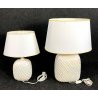 COPPIA LAMPADA DA TAVOLO ATTR. TOMMASO BARBI DESIGN VINTAGE TABLE LAMP EPOCA