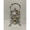 ANTICO BOLLITORE SAMOVAR PLACCATO ARGENTO SHEFFIELD INGHILTERRA VITTORIANO Tè