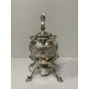 ANTICO BOLLITORE SAMOVAR PLACCATO ARGENTO SHEFFIELD INGHILTERRA VITTORIANO Tè
