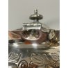 ANTICO BOLLITORE SAMOVAR PLACCATO ARGENTO SHEFFIELD INGHILTERRA VITTORIANO Tè
