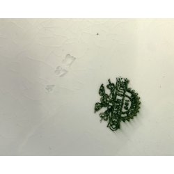 ANTICA ZUPPIERA CERAMICA SCI LAVENO VERBANUM STONE BIANCA 34cm/h '800/'900