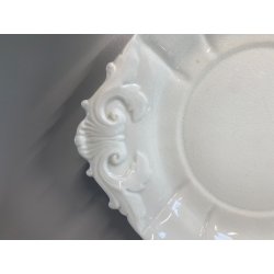 ANTICA ZUPPIERA CERAMICA SCI LAVENO VERBANUM STONE BIANCA 34cm/h '800/'900