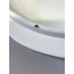 ANTICA ZUPPIERA CERAMICA SCI LAVENO VERBANUM STONE BIANCA 34cm/h '800/'900