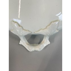 ANTICA ZUPPIERA CERAMICA SCI LAVENO VERBANUM STONE BIANCA 34cm/h '800/'900