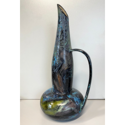 BROCCA FIASCA CERAMICA DESIGN Bruno Baratti PESARO DECORO CONCETTUALE GEOMETRICO