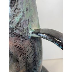 BROCCA FIASCA CERAMICA DESIGN Bruno Baratti PESARO DECORO CONCETTUALE GEOMETRICO