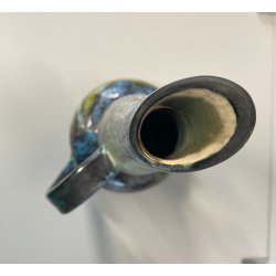 BROCCA FIASCA CERAMICA DESIGN Bruno Baratti PESARO DECORO CONCETTUALE GEOMETRICO