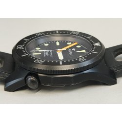 OROLOGIO POLSO Squale 1521 Automatic SUBACQUEO 50 atm NERO 2014 Vintage BOX