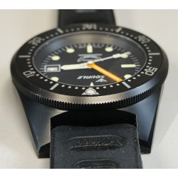 OROLOGIO POLSO Squale 1521 Automatic SUBACQUEO 50 atm NERO 2014 Vintage BOX