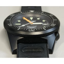 OROLOGIO POLSO Squale 1521 Automatic SUBACQUEO 50 atm NERO 2014 Vintage BOX