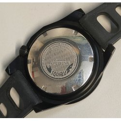 OROLOGIO POLSO Squale 1521 Automatic SUBACQUEO 50 atm NERO 2014 Vintage BOX