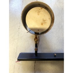 RARA APPLIQUE A 3 LUCI LAMPADA PARETE  ARTICULATED WALL LAMP DESIGN STILNOVO '50