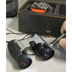 MILITARE Orologio Polso NAUTICA N-MX62 Dual Time BINOCOLO Penna Torcia CHRONO