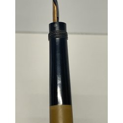 ANTICA RARA PICCOLA PENNA STILOGRAFICA MONTBLANC ROUGE ET NOIR epoca 900 oro 14k