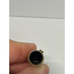 ANTICA RARA PICCOLA PENNA STILOGRAFICA MONTBLANC ROUGE ET NOIR epoca 900 oro 14k