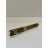 ANTICA RARA PICCOLA PENNA STILOGRAFICA MONTBLANC ROUGE ET NOIR epoca 900 oro 14k