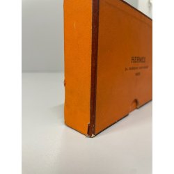 CARTE DA GIOCO ORIGINALI HERMES PARIS VINTAGE ANNI 70 SCATOLA VERDE BLU SCALA40