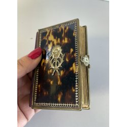 ANTICO LIBRO di PREGHIERE tascabile fine '800 ESERCIZIO del CRISTIANO religioso