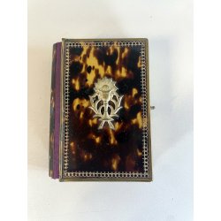 ANTICO LIBRO di PREGHIERE tascabile fine '800 ESERCIZIO del CRISTIANO religioso