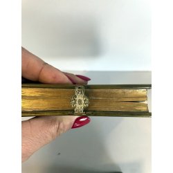 ANTICO LIBRO di PREGHIERE tascabile fine '800 ESERCIZIO del CRISTIANO religioso