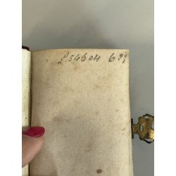 ANTICO LIBRO di PREGHIERE tascabile fine 800 LA GIORNATA del CRISTIANO religioso