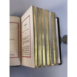 ANTICO LIBRO di PREGHIERE tascabile fine 800 LA GIORNATA del CRISTIANO religioso