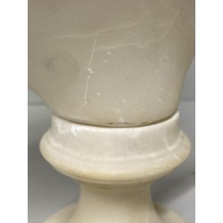 ANTICA SCULTURA BUSTO FEMMINILE A. Cipriani GIOVANE DONNA MARMO BIANCO '900