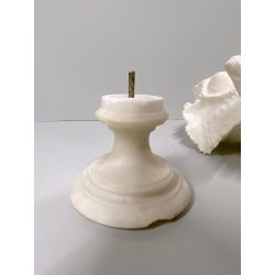 ANTICA SCULTURA BUSTO FEMMINILE A. Cipriani GIOVANE DONNA MARMO BIANCO '900