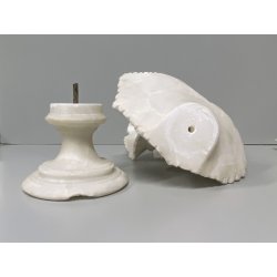 ANTICA SCULTURA BUSTO FEMMINILE A. Cipriani GIOVANE DONNA MARMO BIANCO '900