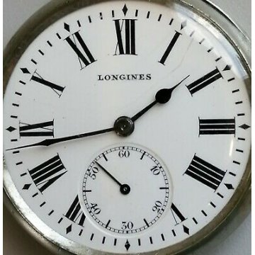 ANTICO OROLOGIO TASCA Longines FS Ferrovie EPOCA 900 OLD POCKET WATCH collezione