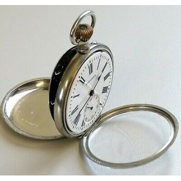 ANTICO OROLOGIO TASCA Longines FS Ferrovie EPOCA 900 OLD POCKET WATCH collezione