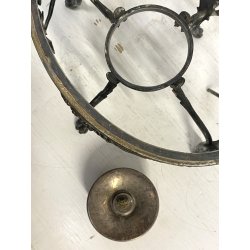 BOLLITORE SAMOVAR SPIRIT KETTLE on STAND Edwaedian PLACCATO ARGENTO SHEFFIELD