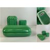 RARO SET 3 CENTROTAVOLA CERAMICA VERDE DESIGN Angelo Spagnolo CONTENITORI '70