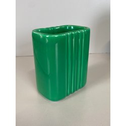 RARO SET 3 CENTROTAVOLA CERAMICA VERDE DESIGN Angelo Spagnolo CONTENITORI '70