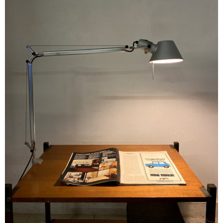 LAMPADA TAVOLO Tolomeo ARTEMIDE DESIGN De Lucchi TABLE LAMP ALLUMINIO MORSETTO
