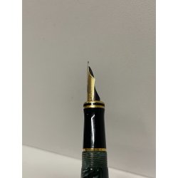 PENNA STILOGRAFICA PARKER DUOFOLD GREEN MARBLED FOUNTAIN PEN ORO 18K MARMO VERDE