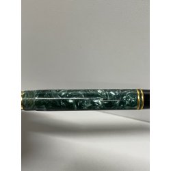 PENNA STILOGRAFICA PARKER DUOFOLD GREEN MARBLED FOUNTAIN PEN ORO 18K MARMO VERDE