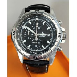 OROLOGIO POLSO CHRONO Thunderbirds Big Falcon QUARTZ Vintage Wrist Watch DATA