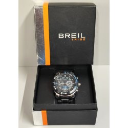 OROLOGIO POLSO Chrono BREIL EDGE TW1287 quartz 10 ATM Vintage Wrist Watch DATA