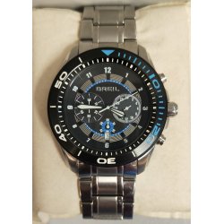 OROLOGIO POLSO Chrono BREIL EDGE TW1287 quartz 10 ATM Vintage Wrist Watch DATA