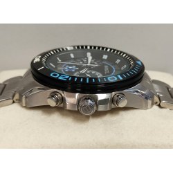 OROLOGIO POLSO Chrono BREIL EDGE TW1287 quartz 10 ATM Vintage Wrist Watch DATA