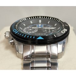 OROLOGIO POLSO Chrono BREIL EDGE TW1287 quartz 10 ATM Vintage Wrist Watch DATA