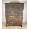 ANTICO PICCOLO ARMADIO GUARDAROBA RUSTICO 1800 LEGNO CASTAGNO 2 ANTE OLD