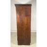 ANTICO PICCOLO ARMADIO GUARDAROBA RUSTICO 1800 LEGNO CASTAGNO 2 ANTE OLD