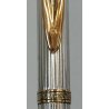 WATERMAN Gentleman PENNA SFERA acciaio oro BOX Vintage Ballpoint Pen DESIGN